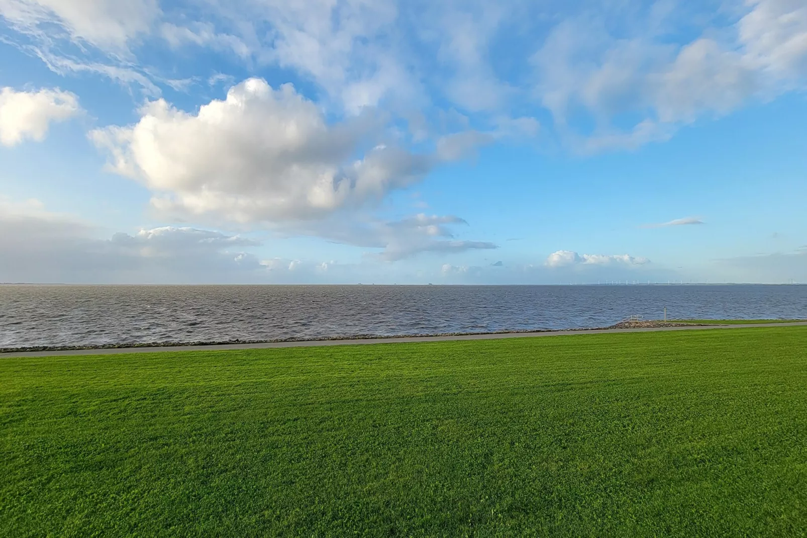 SeeZeichen auf Nordstrand - 4 Personen-Gebieden zomer 1km
