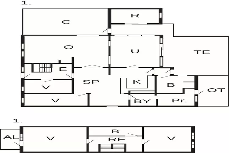 8 persoons vakantie huis in Nykøbing F-By Traum-Plattegrond