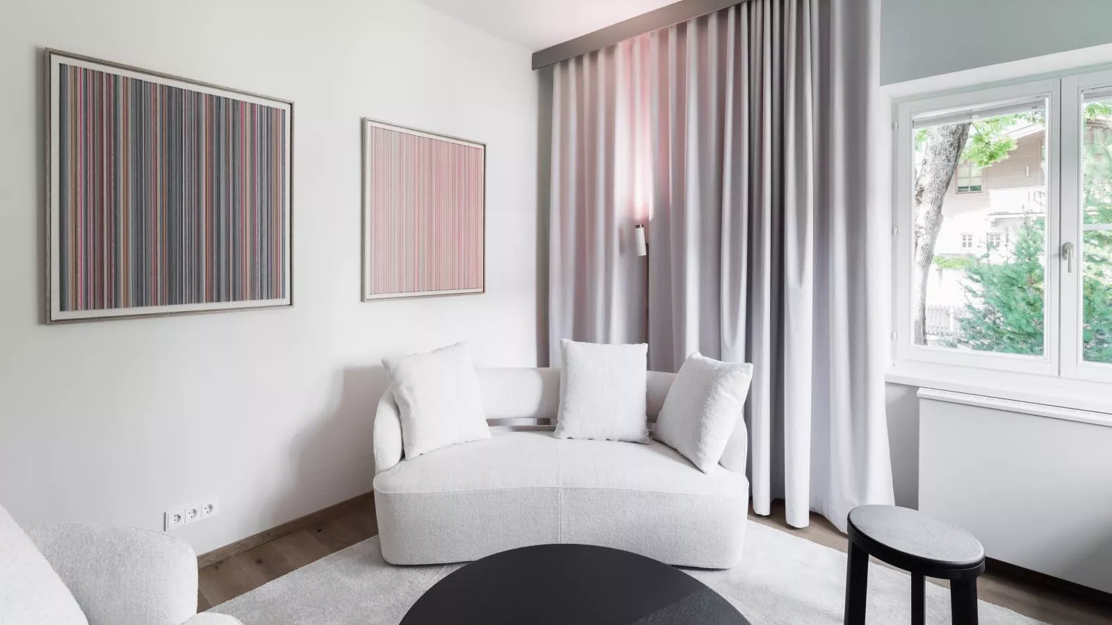 Stadtchalet Forsthaus-Woonkamer