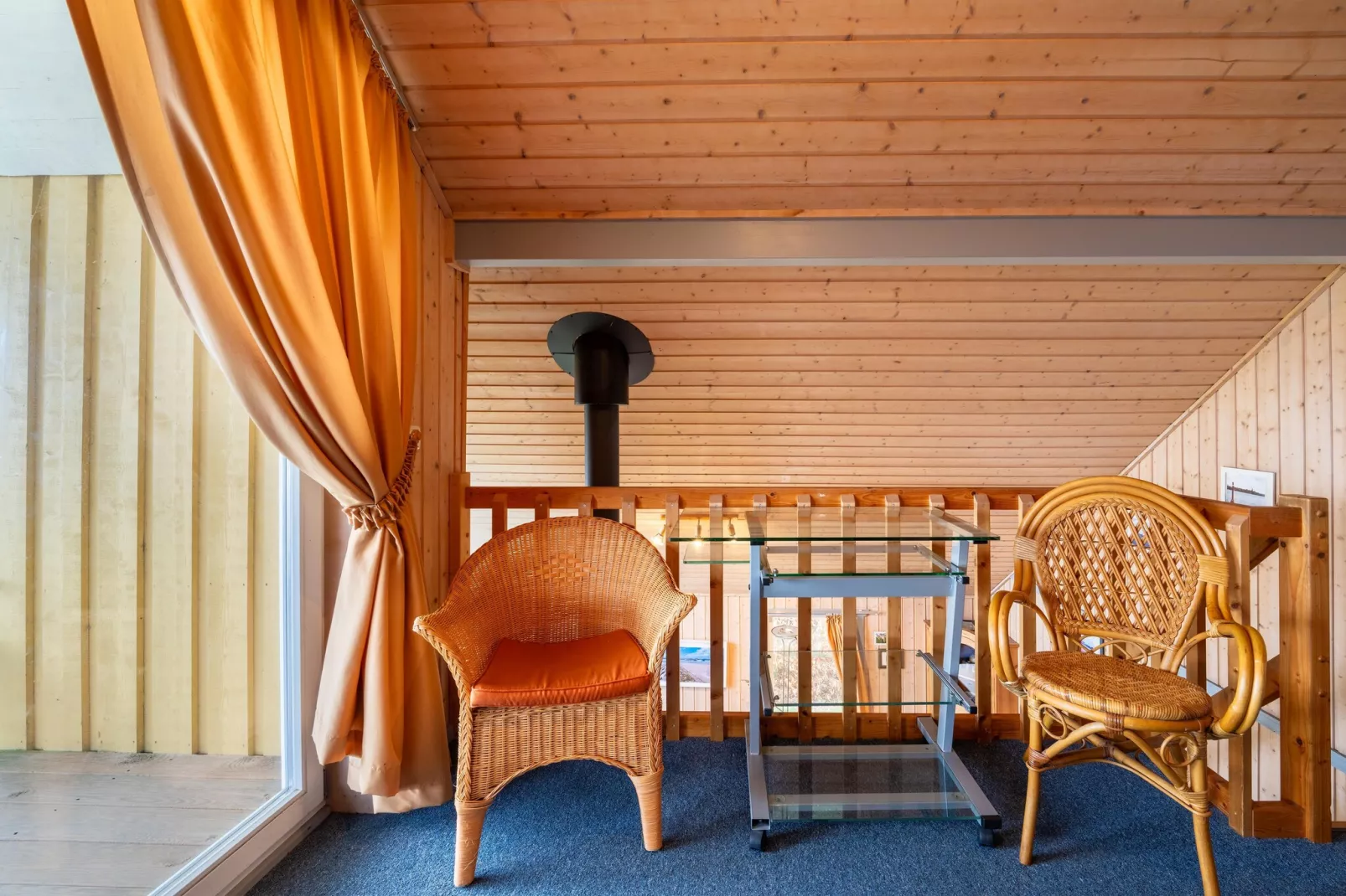 Ferienhaus Seeschwalbe-Classic 90 qm 74a-Terrasbalkon