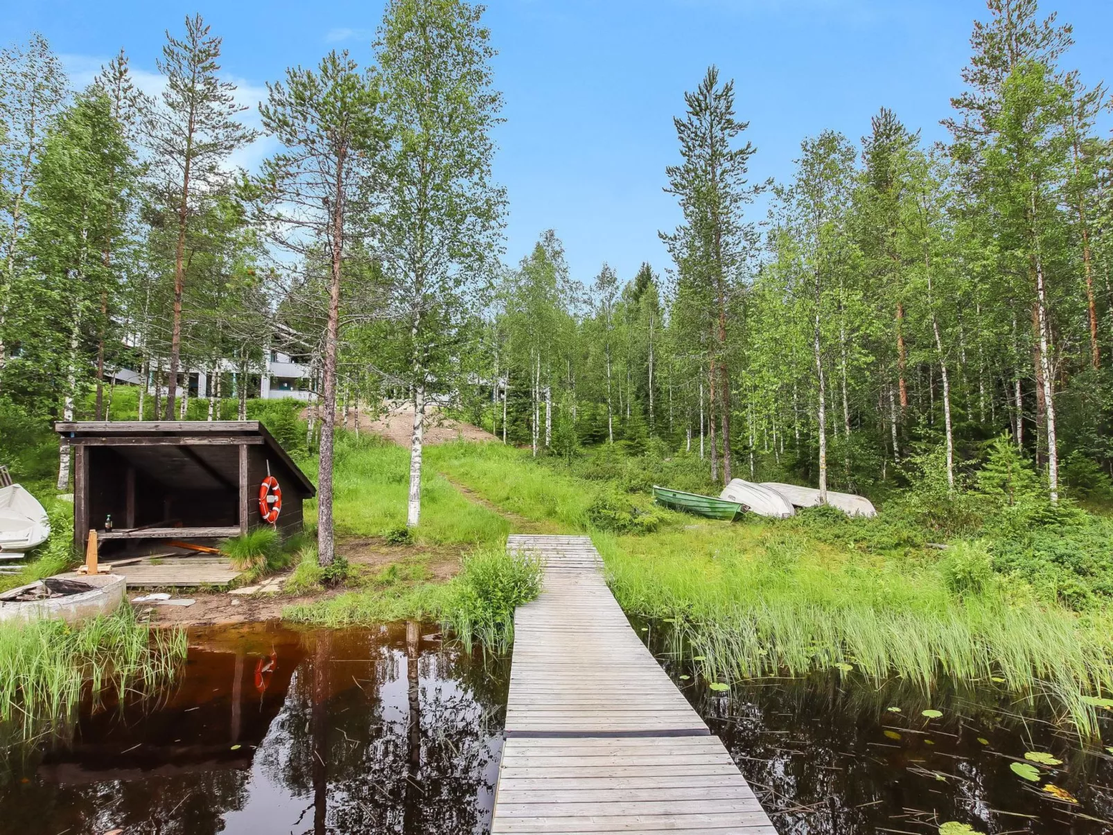 Taukotuli 4 paritalon alakerta-Binnen