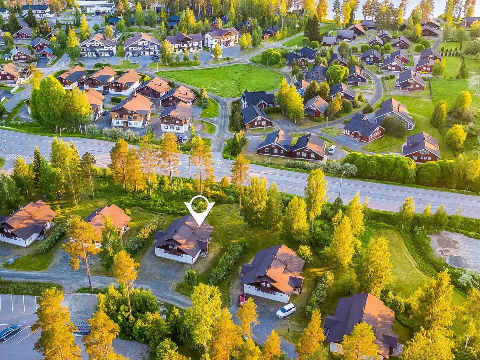 Ski and camp golf casa rocala-Binnen