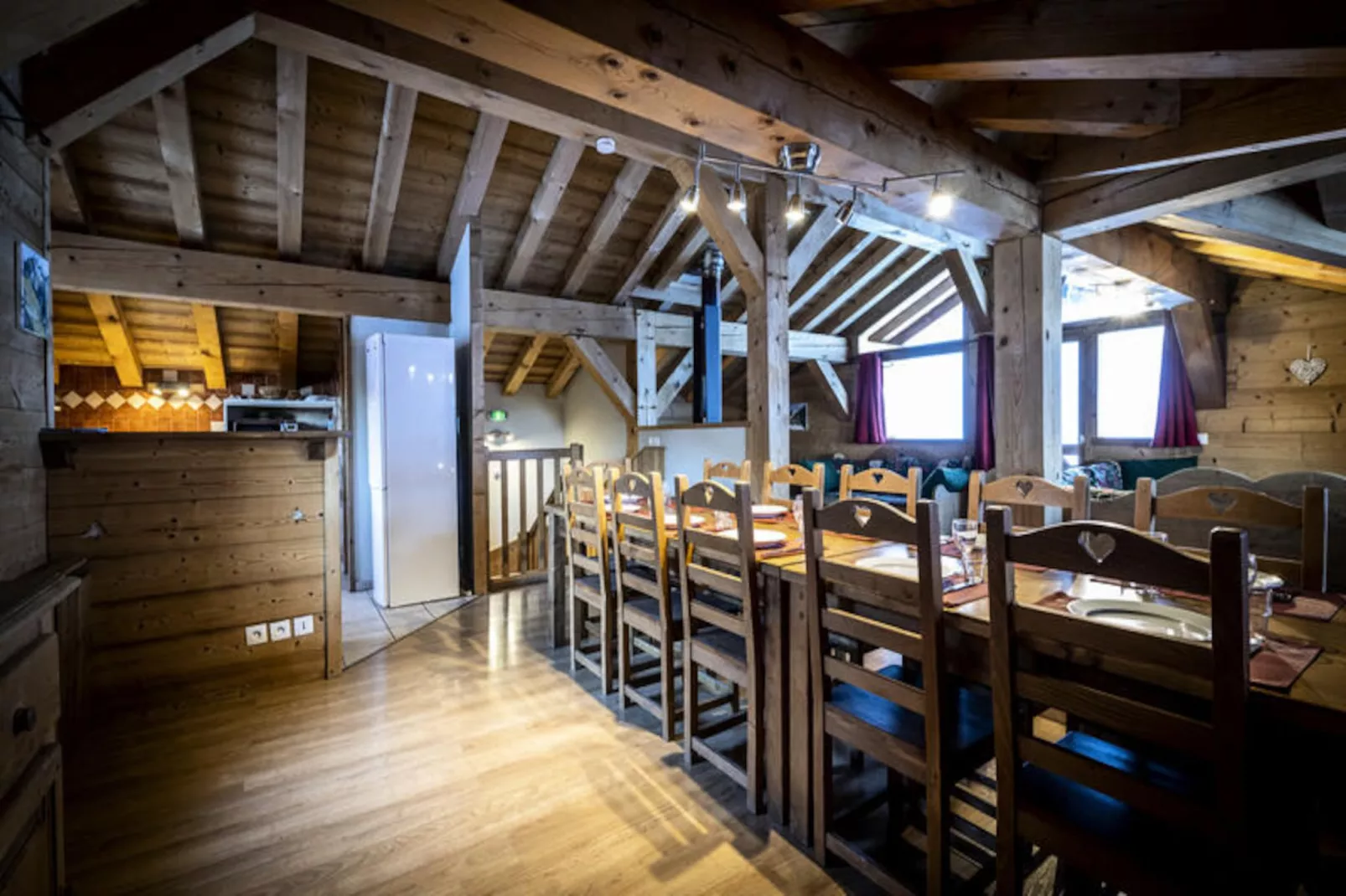 Les Chalets Du Cocoon-Eetkamer