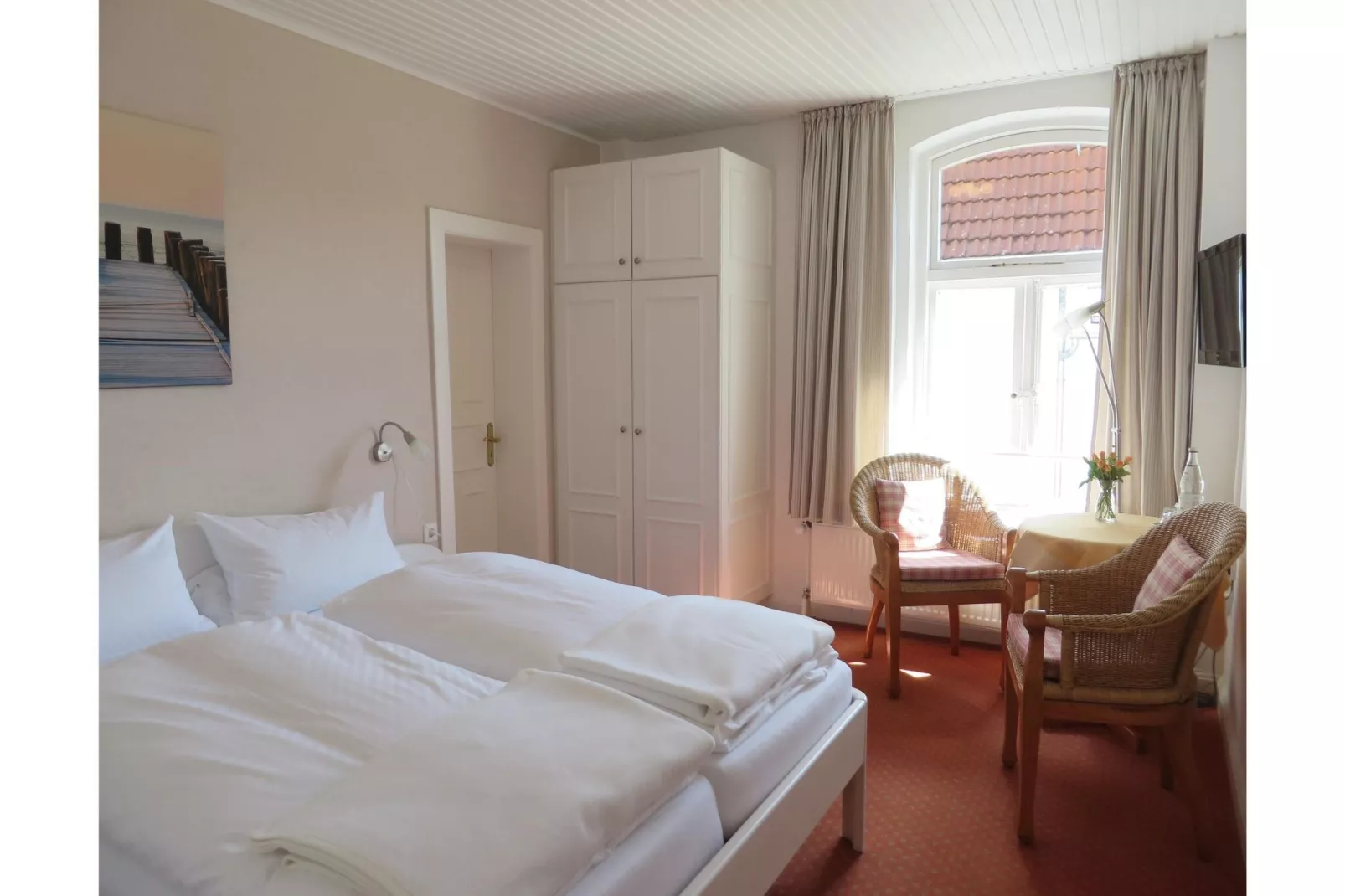 Ferienhaus Hilligenlei-Slaapkamer