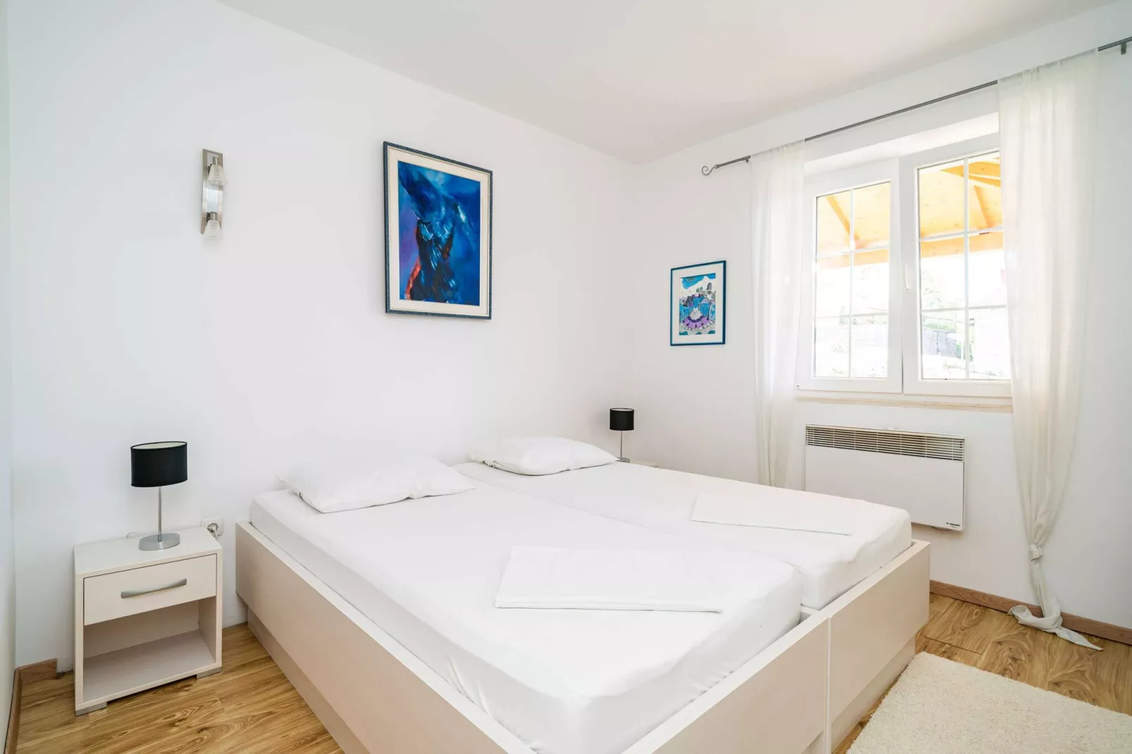 Villa Vista Old Town - Four Bedroom House with Terrace and Sea View-Slaapkamer