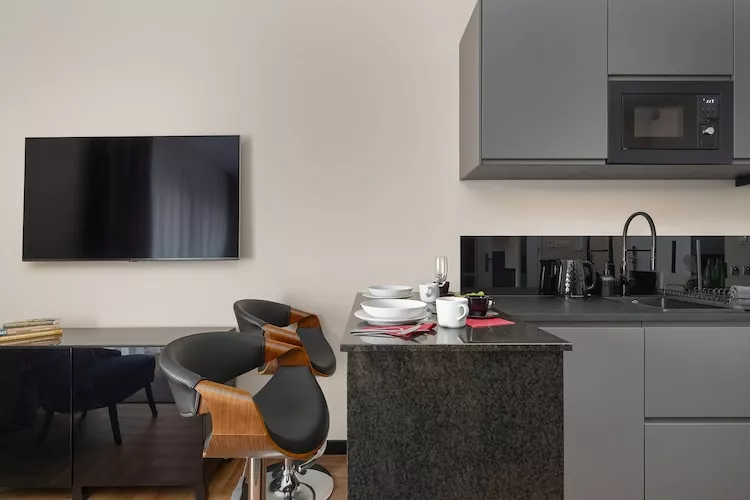 Apartament w Polanicy Zdrojowa 34B - 408-Keuken