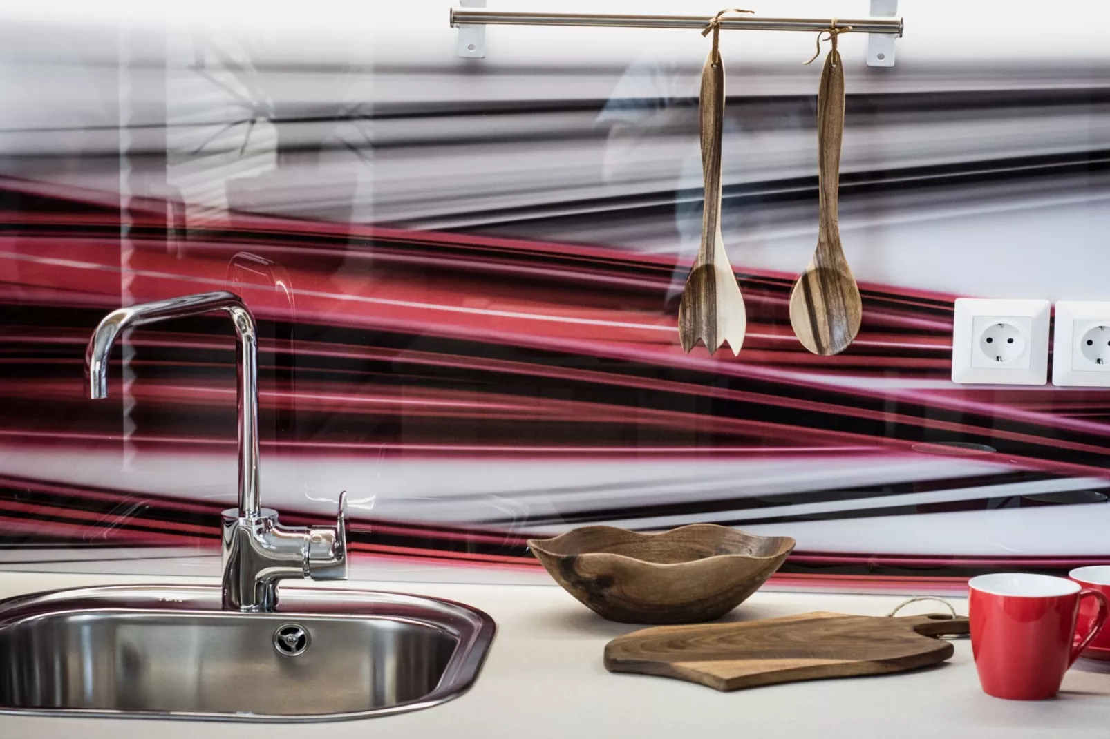 Riverside Pines Luce Apartments with Balcony - Studio Apartment with Balcony-Keuken