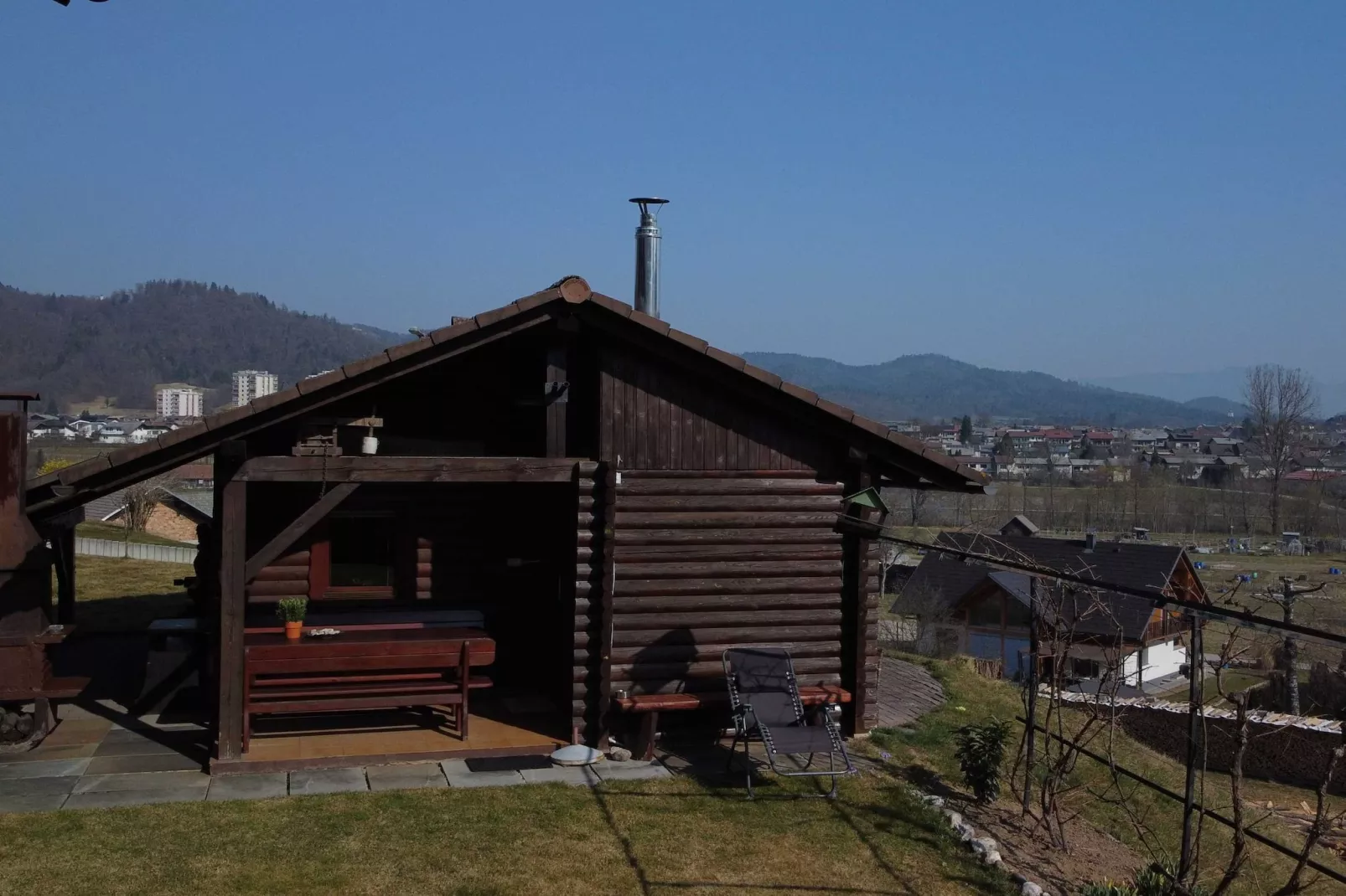 Mountain Vista Cottage with Private Sauna - One Bedroom Cottage-Buitenlucht