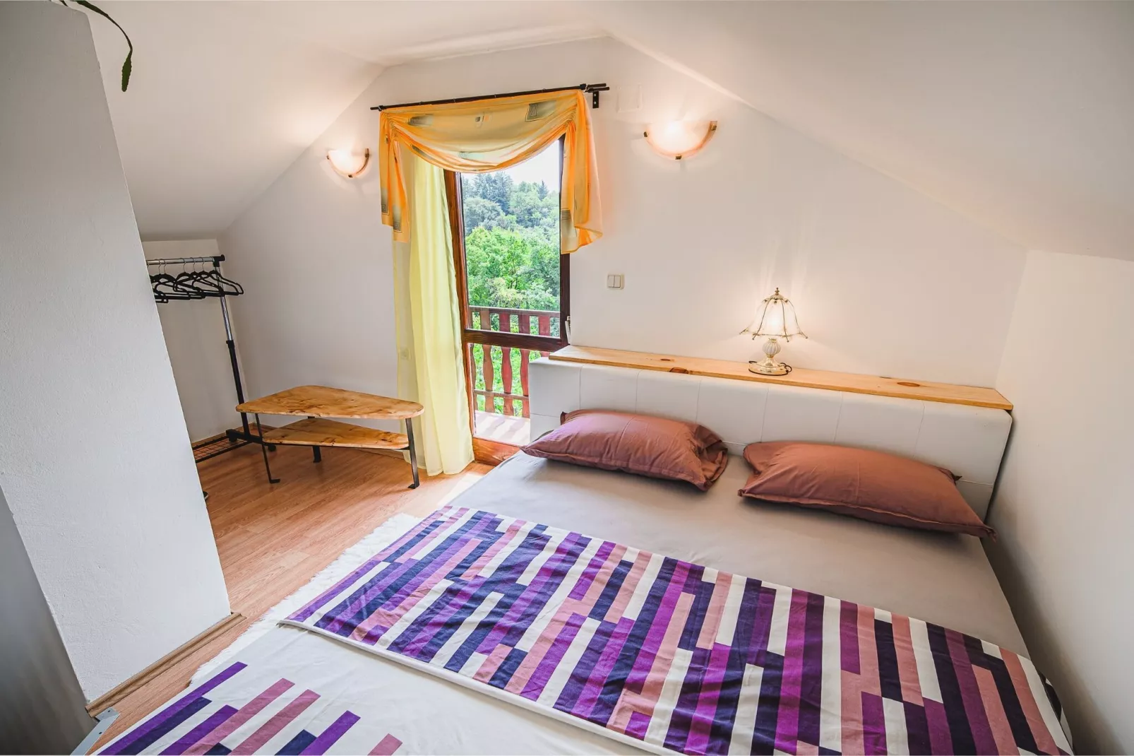 Harvest Horizon Holiday Home with Sauna - One Bedroom Holiday Home-Slaapkamer