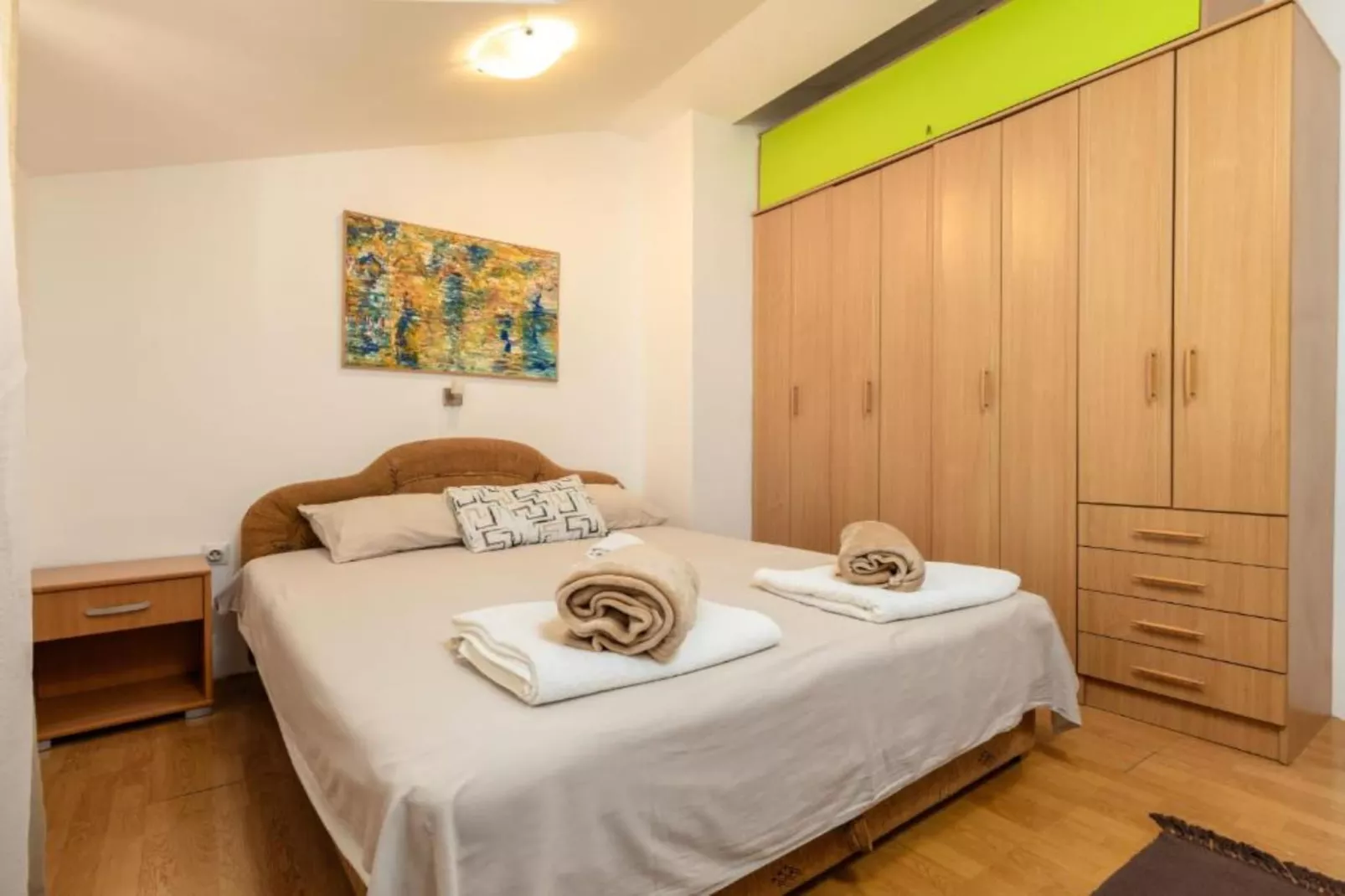 Elegant Apartment with Stunning Boka Bay Panorama - Two Bedroom Apartment-Slaapkamer