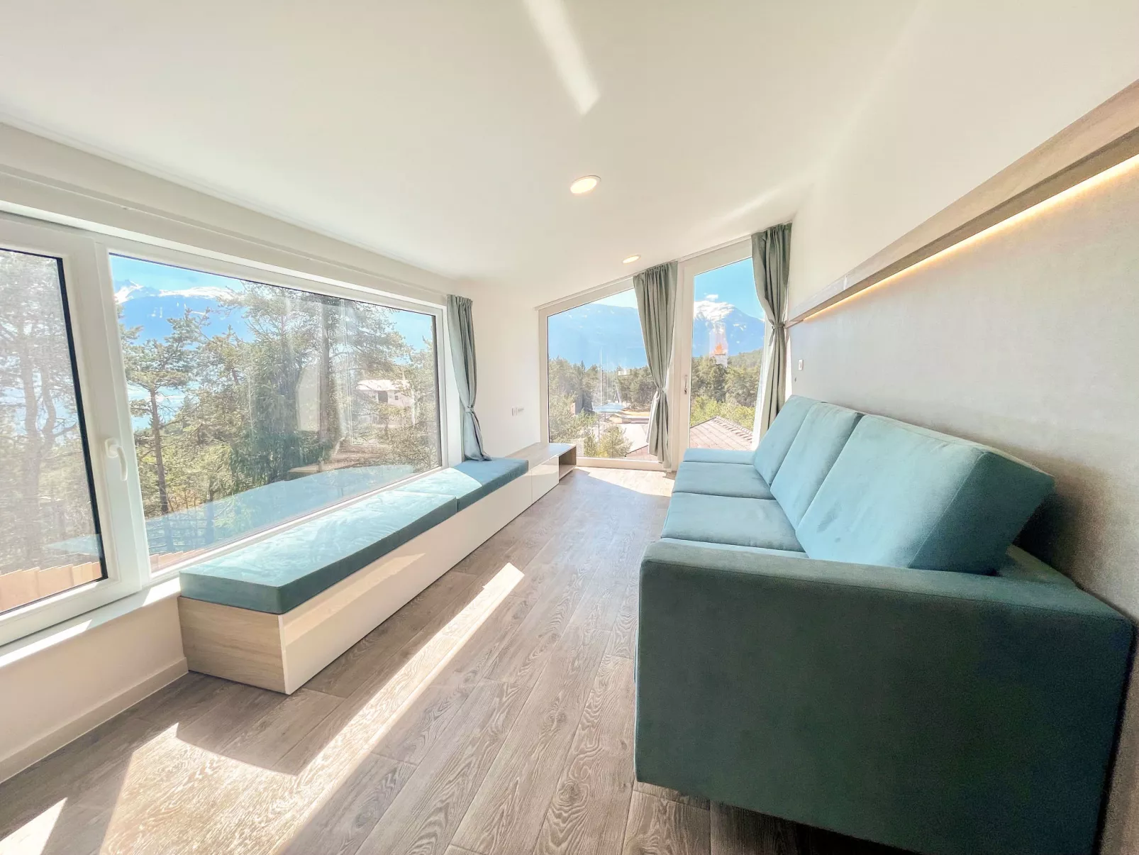 SKYLIGHT Chalet-Binnen