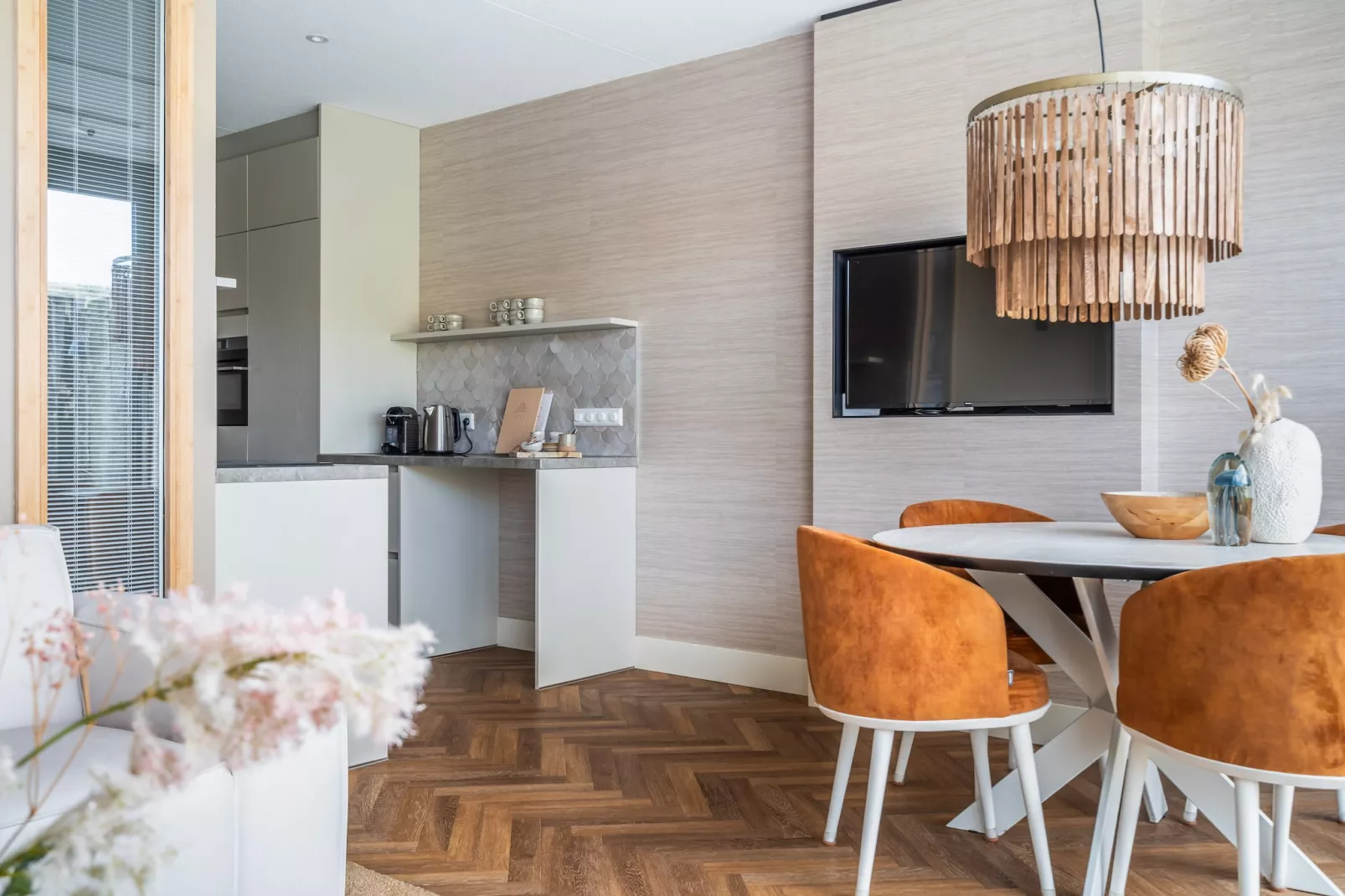 Apartment Zand | 4 Persons-Eetkamer