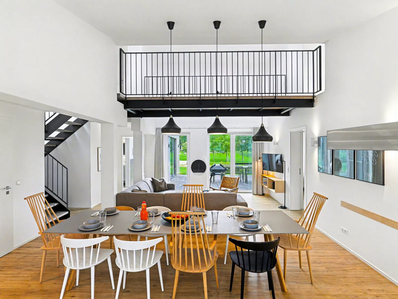 Seeufer Lodge-Binnen