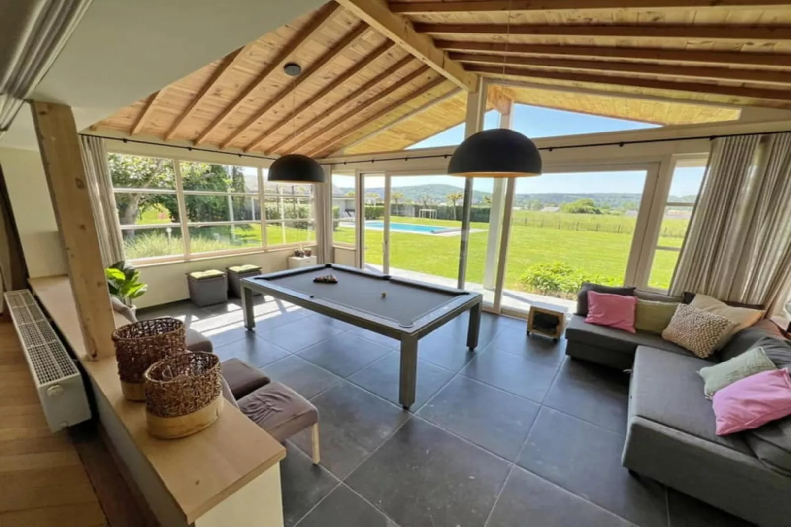 Les trois tilleuls-Woonkamer