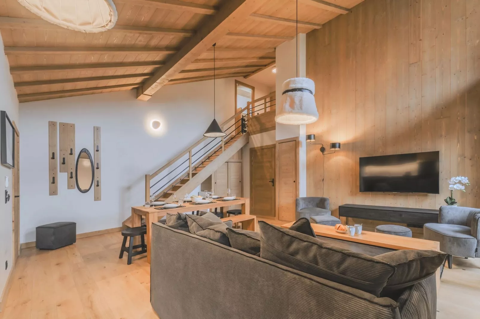 Residence L’ÉCLAT DES VÉRIAZ A42D - Woonkamer