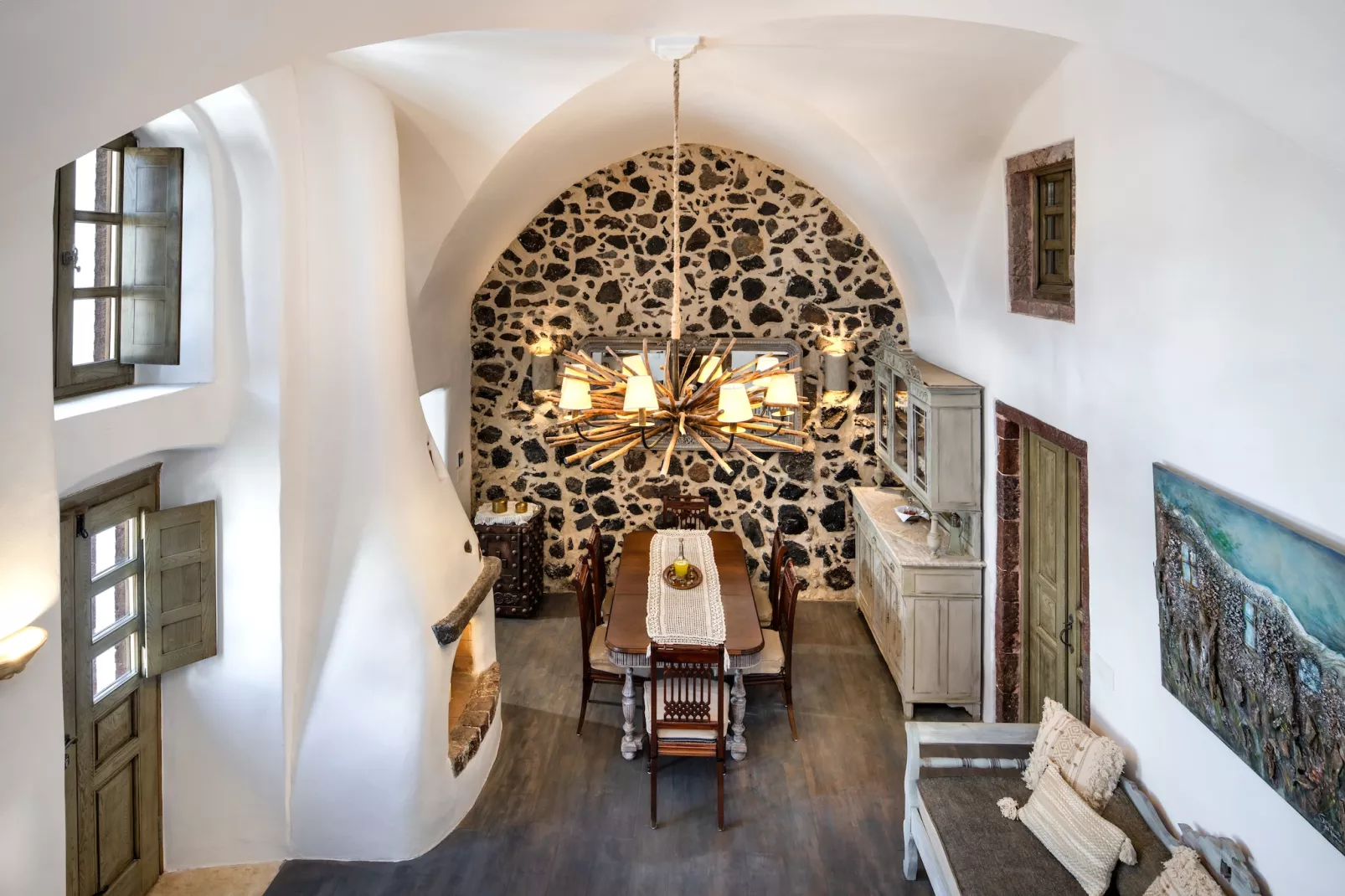 Villa Santa Croce-Eetkamer