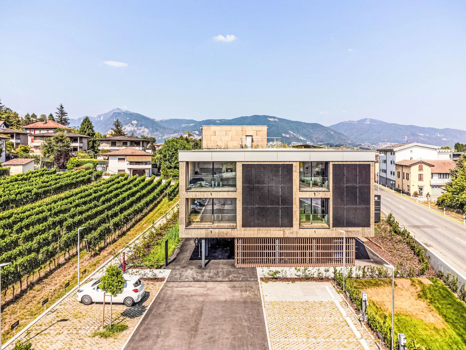 Lo Scudo di Stabio 1.Zi.Studio Nord-Buiten