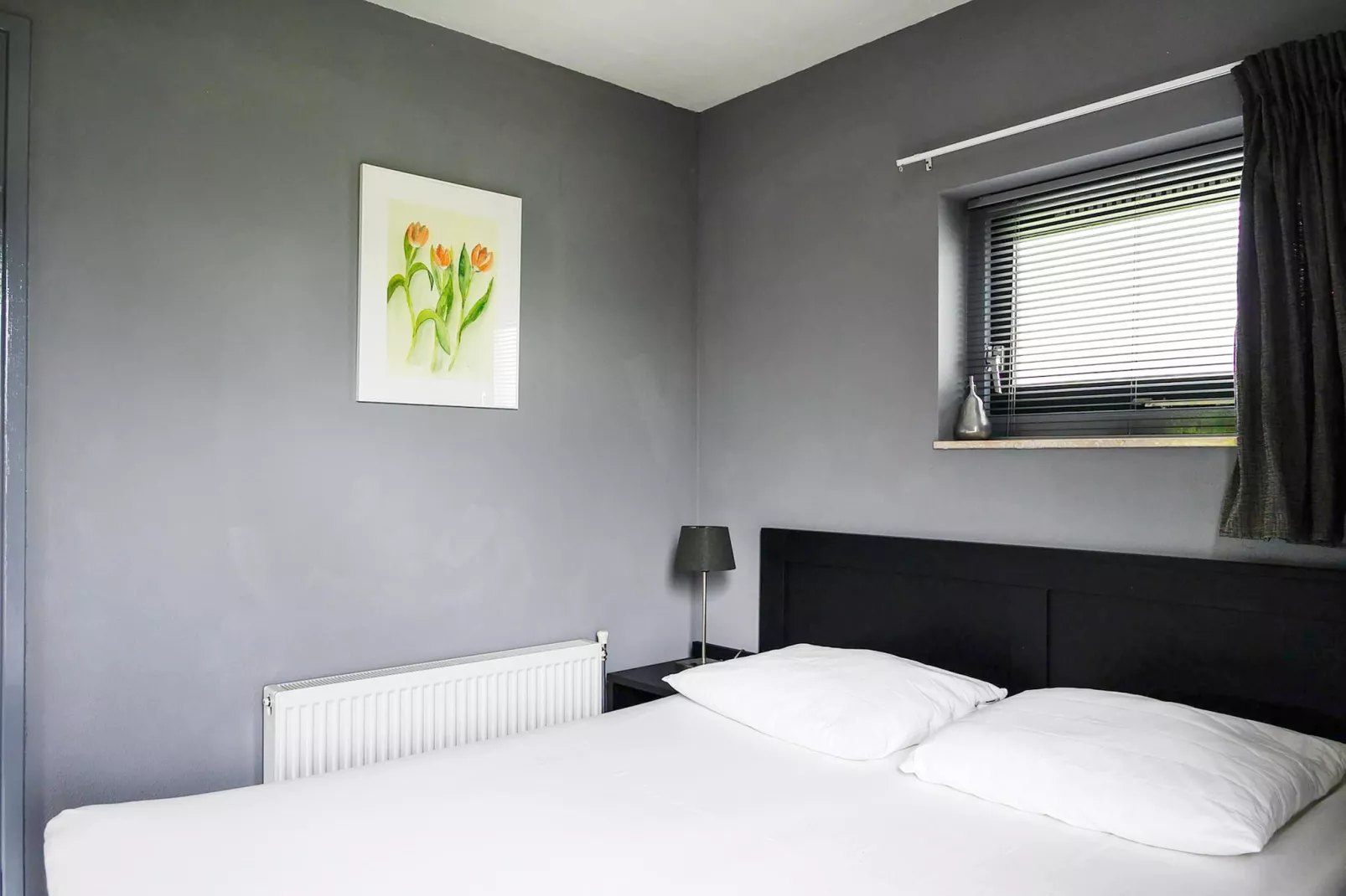 6 pers. Vosseberghuis Prestige met buitenspa-Slaapkamer