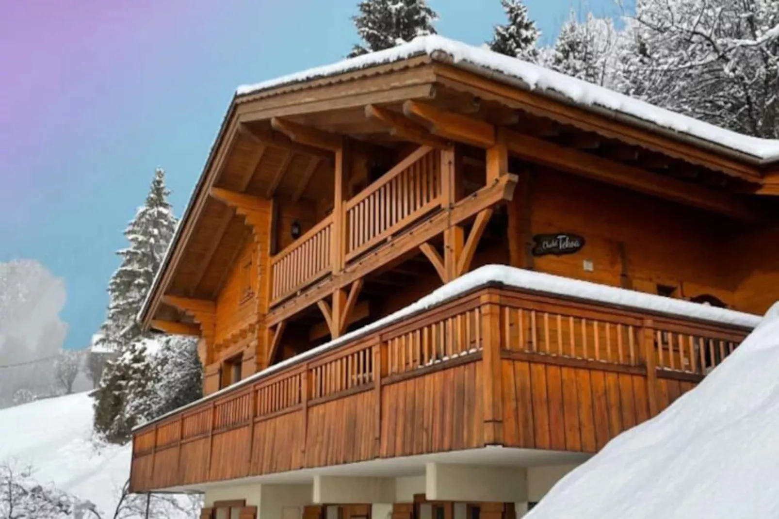 Slow Chalet Tekoa 8 Pers &agrave; 5 Min Des Pistes-Niet-getagd