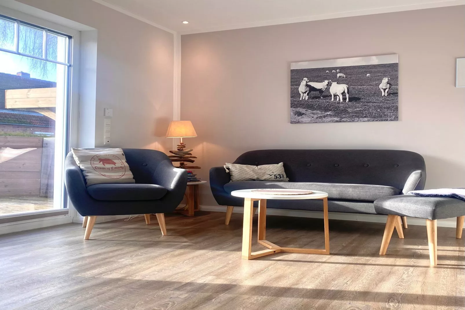 Ferienhus Tönning-Woonkamer