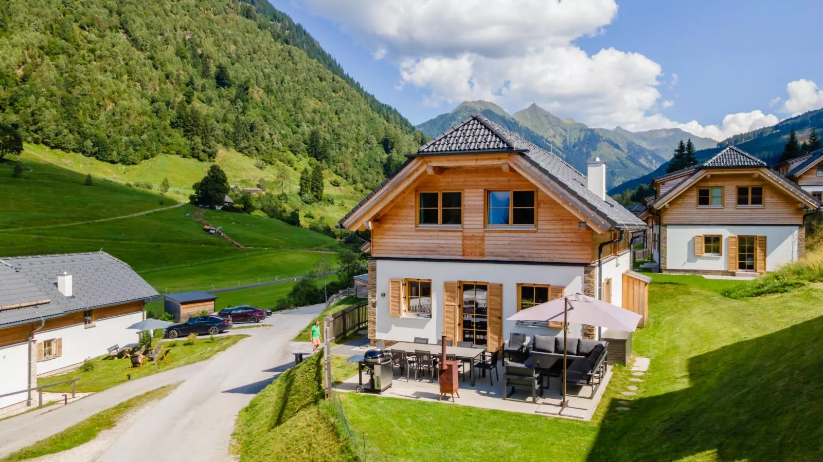 Riesner Alpenlodge-Buitenkant zomer