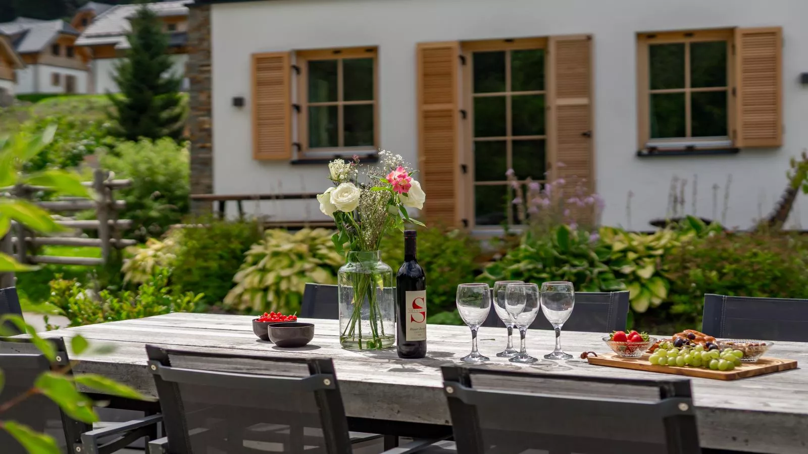 Donnersbach Lodge-Terrasbalkon