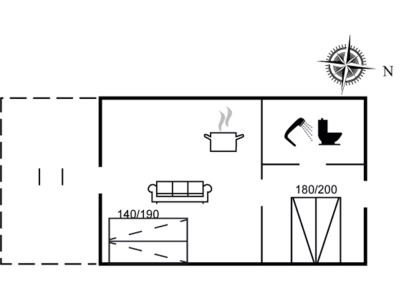 "Odeta" - 100m from the sea-Binnen