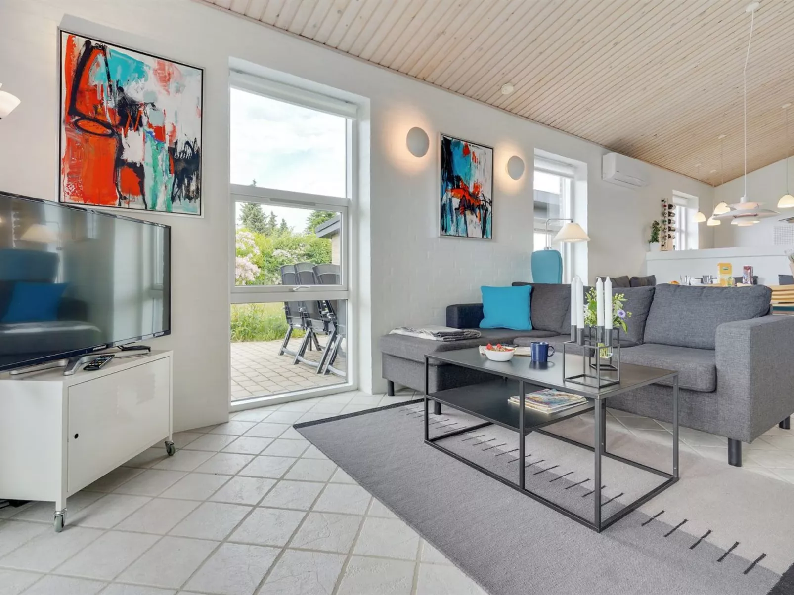 "Evangelia" - 1.2km from the sea-Binnen