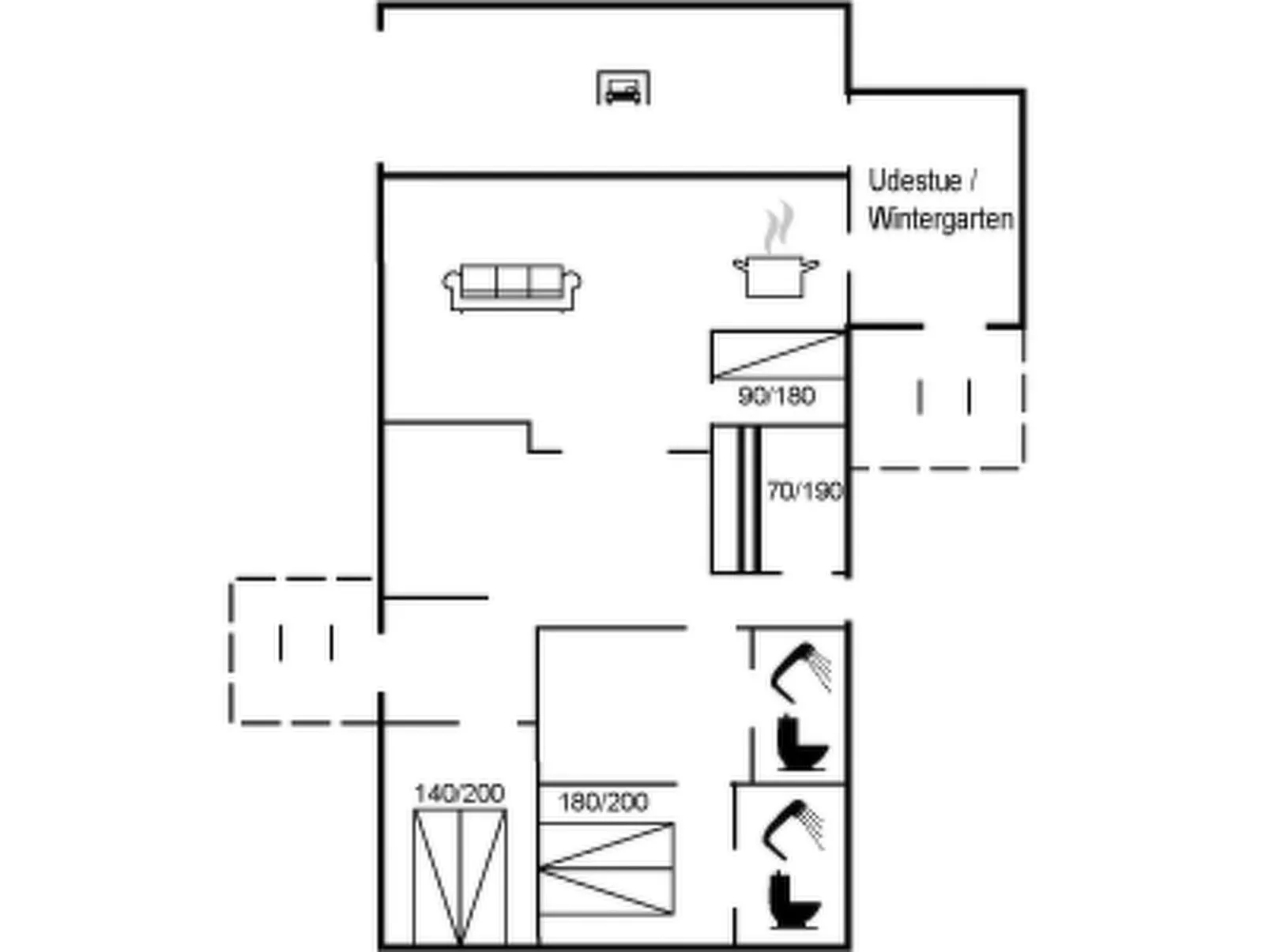 "Marillia" - 2km from the sea-Binnen