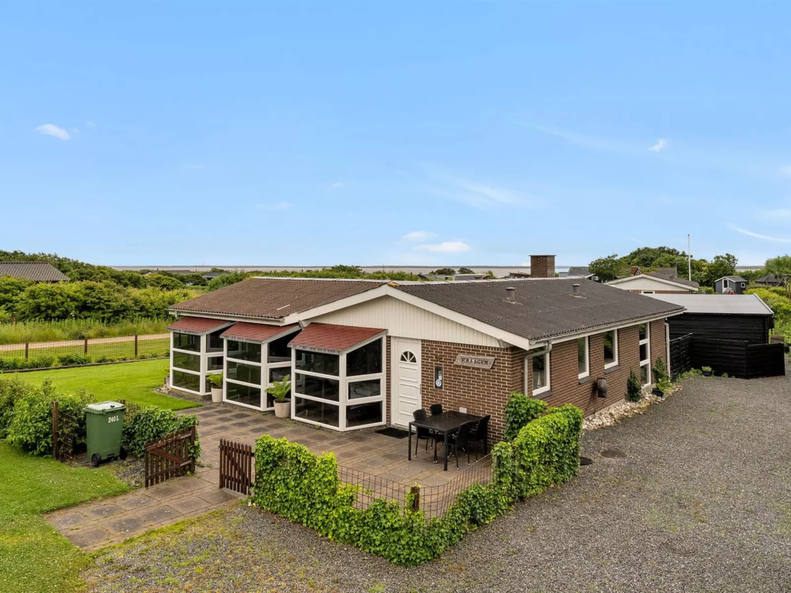 "Ørger" - 400m to the fjord-Buiten