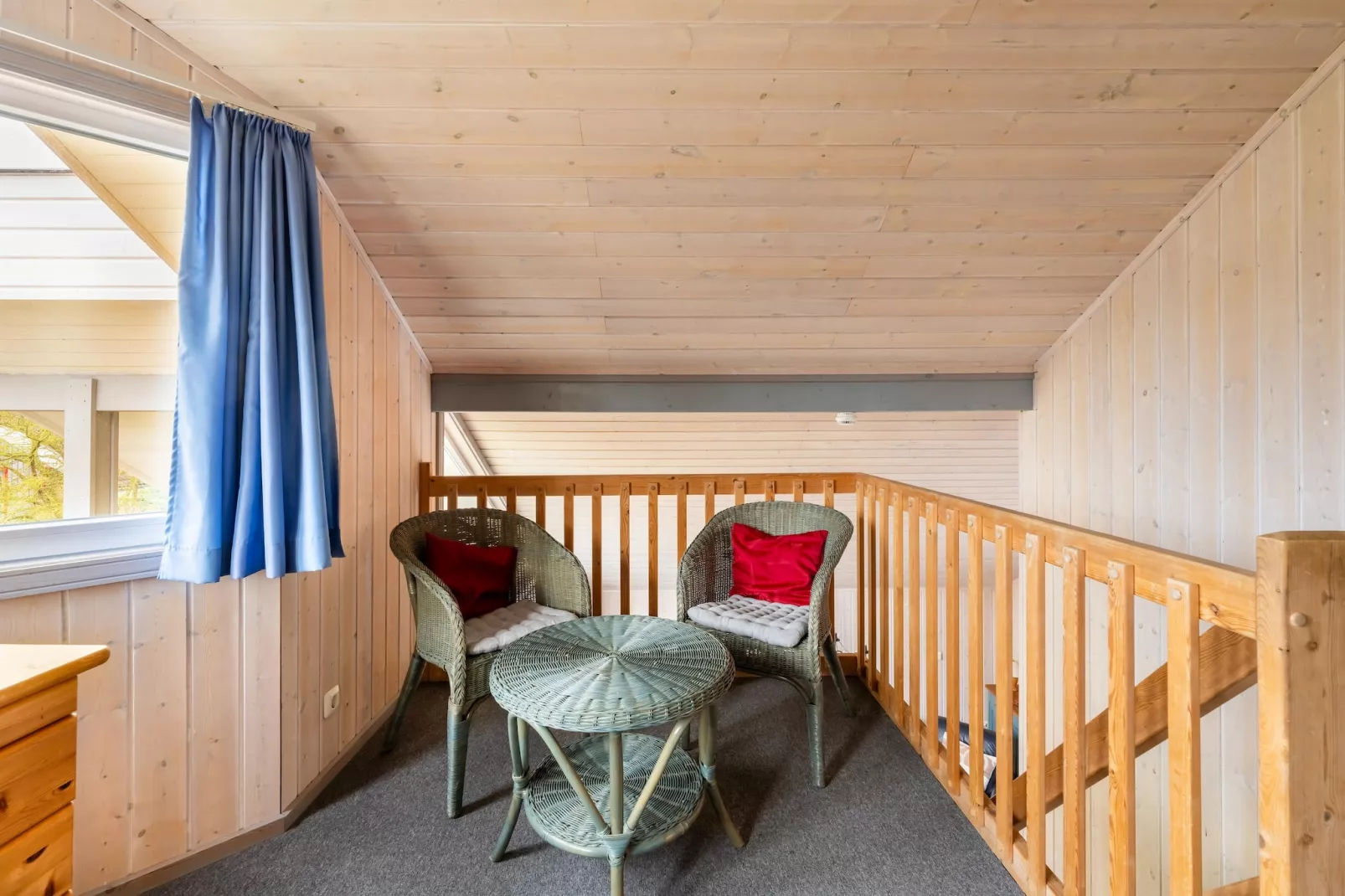 FH Wildgans Comfort mit Sauna & Kaminofen 81 qm 120-Overloop