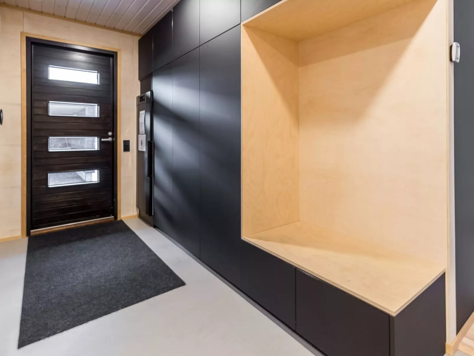 Villa plywood-Binnen