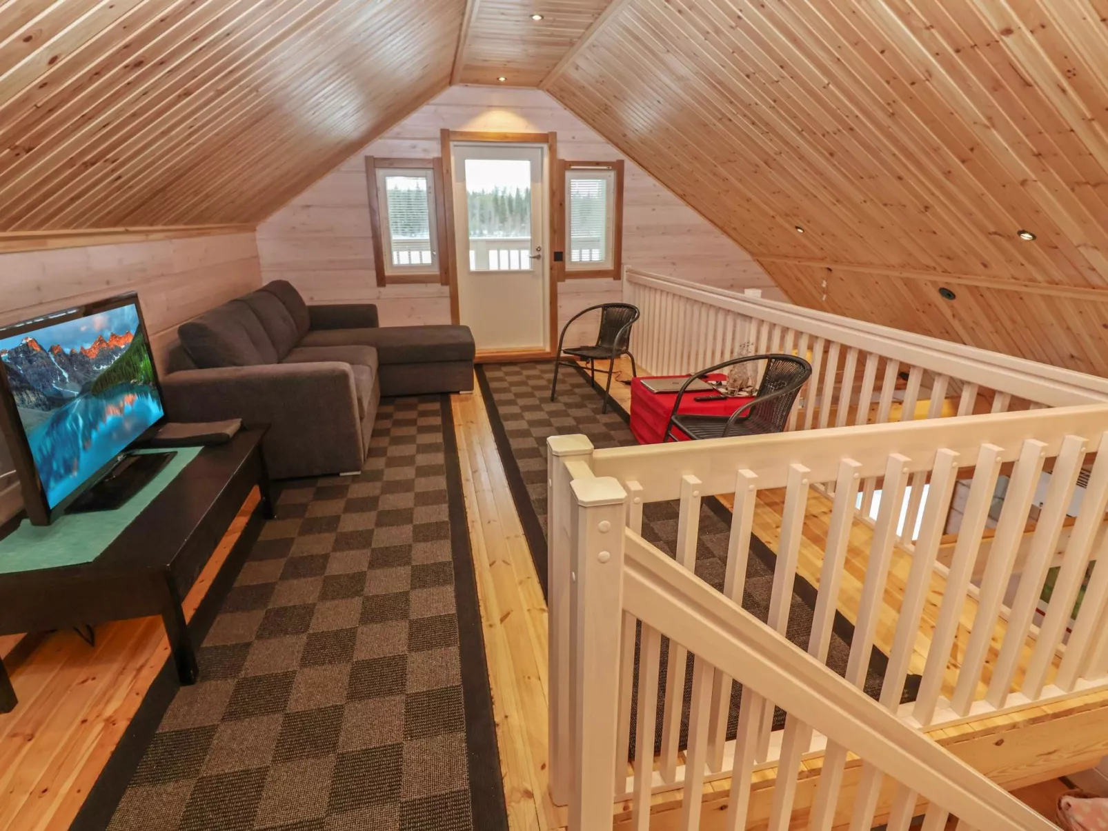 Huvila tornionjoen rannalla-Binnen