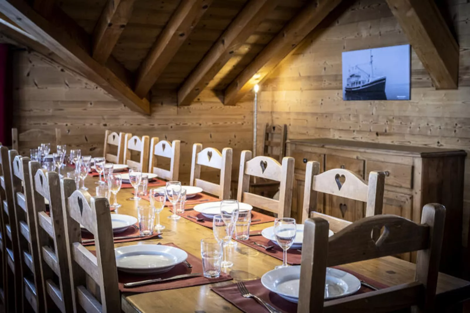 Les Chalets Du Cocoon-Eetkamer