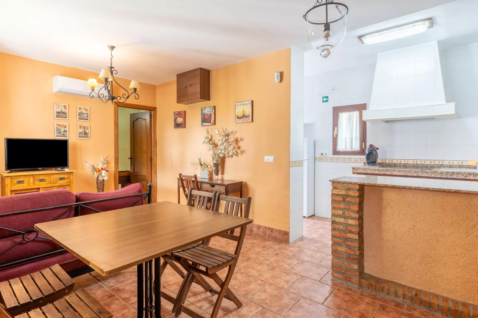 La Posada Rivero Rural-Eetkamer