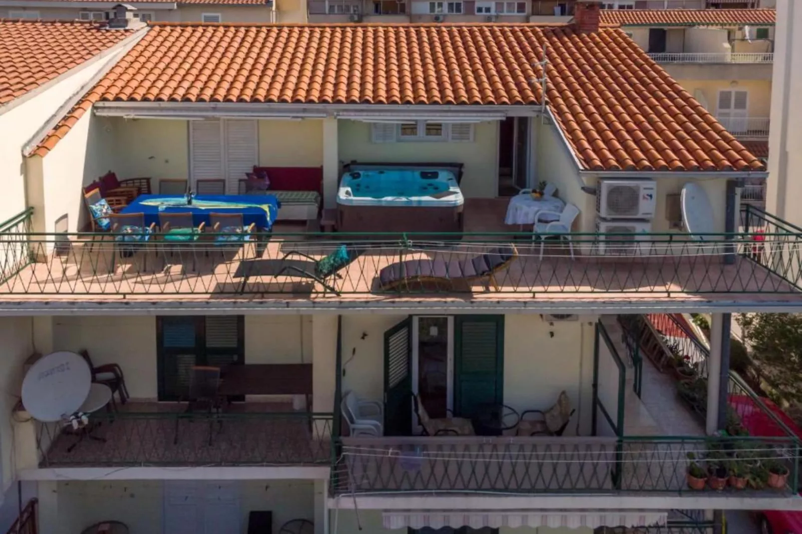 Apartments Ribarević  - One Bedroom Apartment with Balcony-Buitenlucht