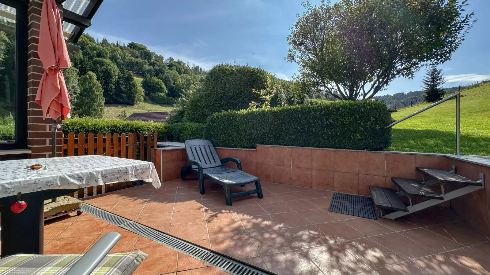 Talblick-Terrasbalkon