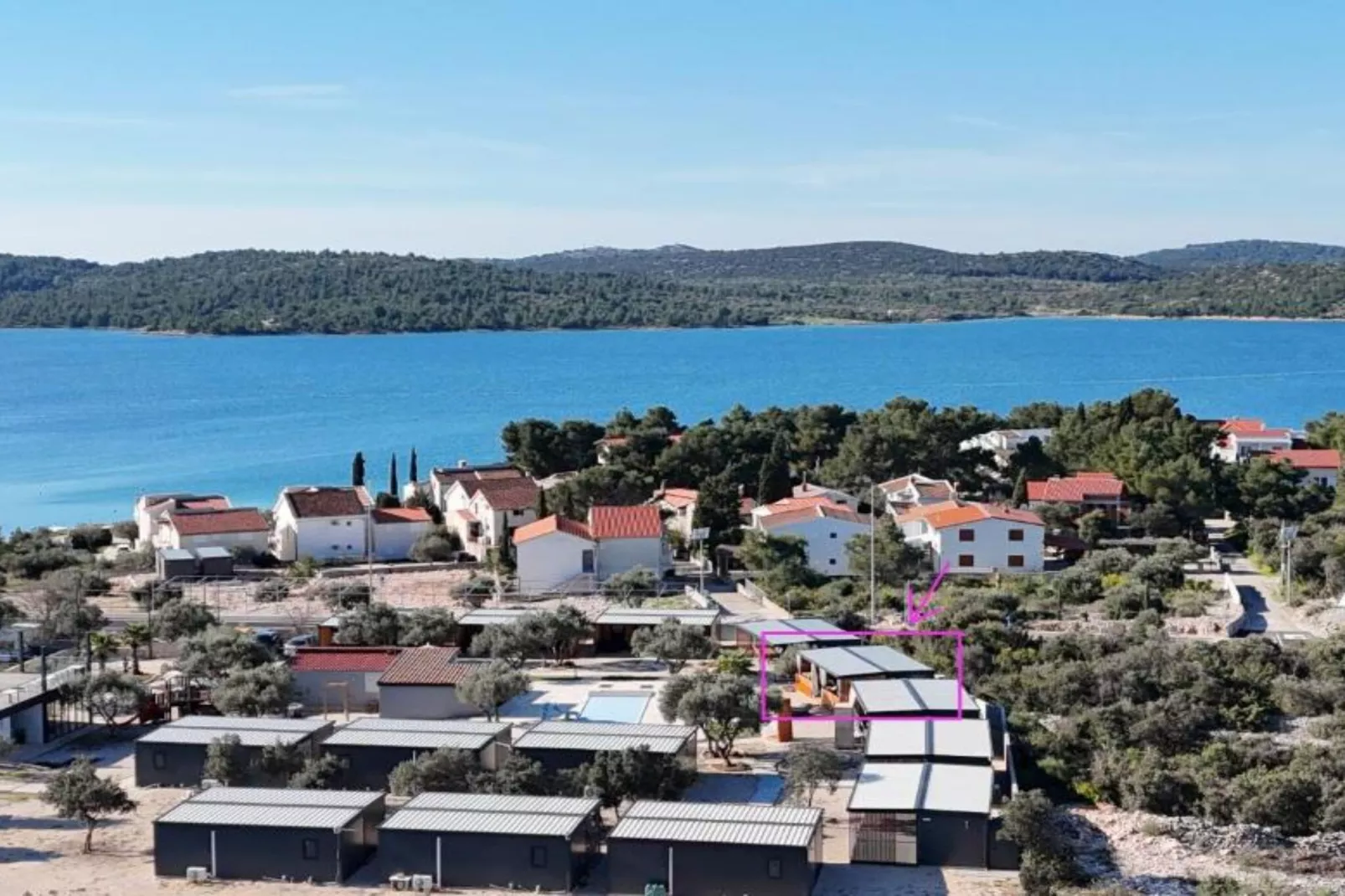 SAK Mobile Homes - Classic Two Bedroom Mobile Home with Terrace and Sea View (Br2)-Buitenlucht