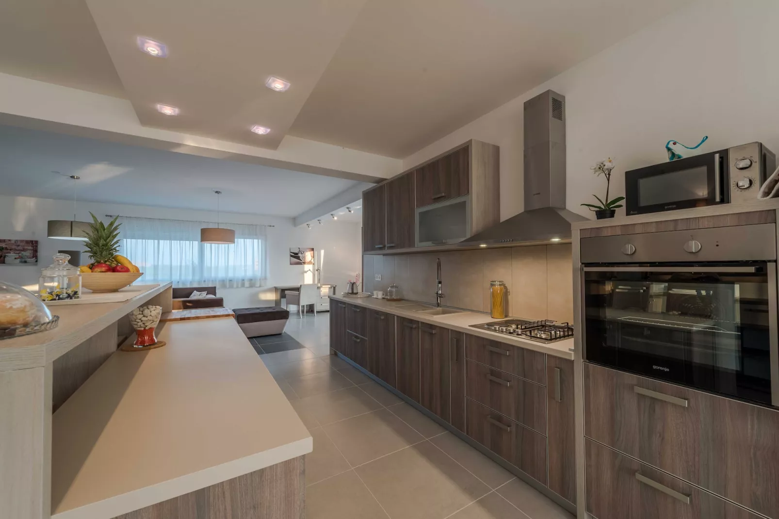 Luxury Escape with Swimming Pool & Modern Design - Deluxe Four Bedroom Villa with Sea View and Private Pool (Villa 5)-Keuken