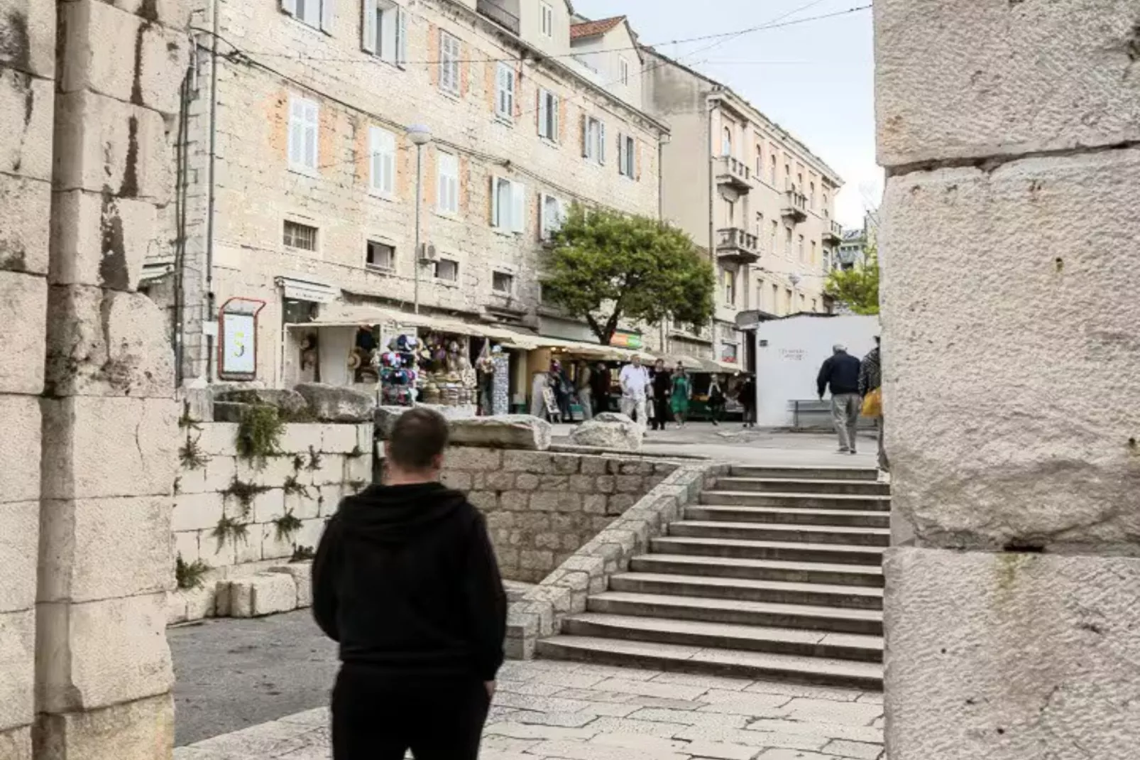 Silver Gate Rooms-Diocletian's Palace - Quardruple Room-Buitenlucht