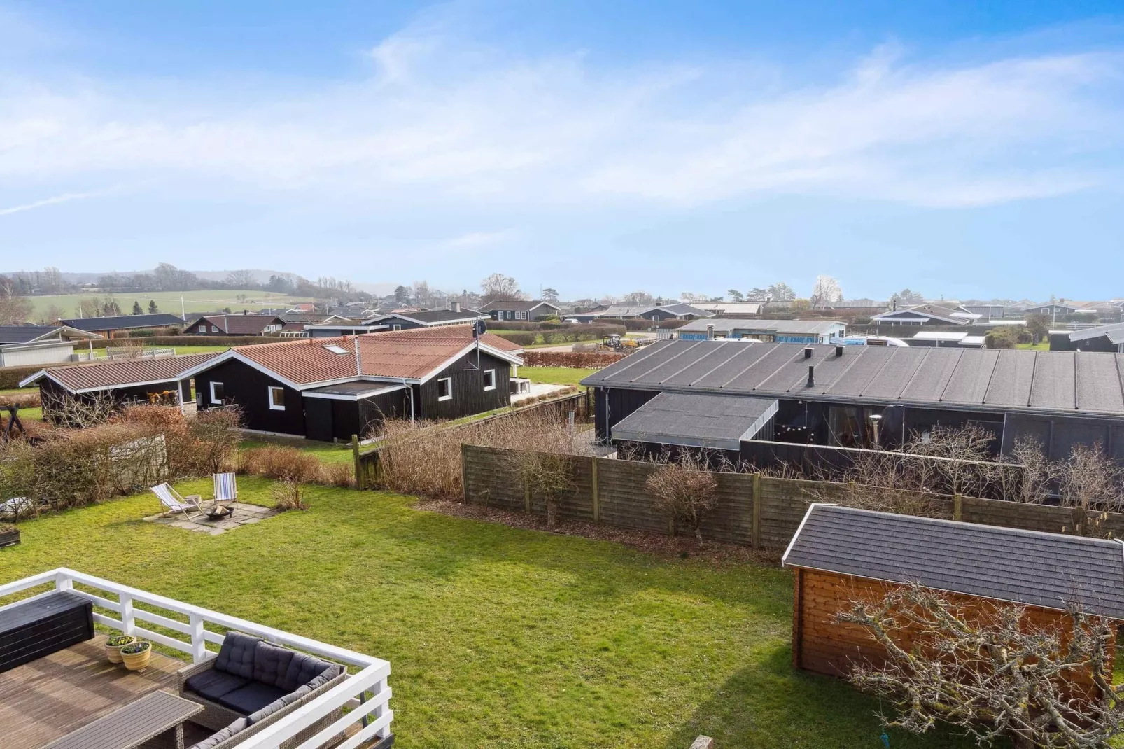 5 sterren vakantie huis in Rønde-Buitenlucht