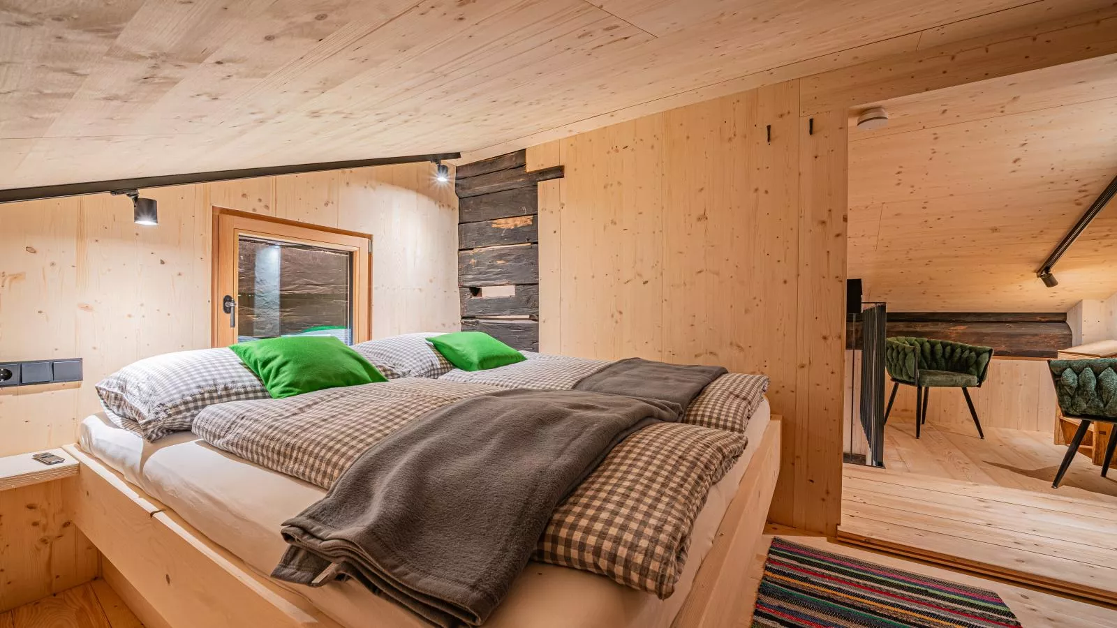 Raneburg 4 Almhaus-Slaapkamer