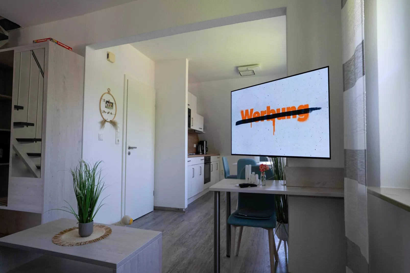 Haus Strandkorb 4-Woonkamer