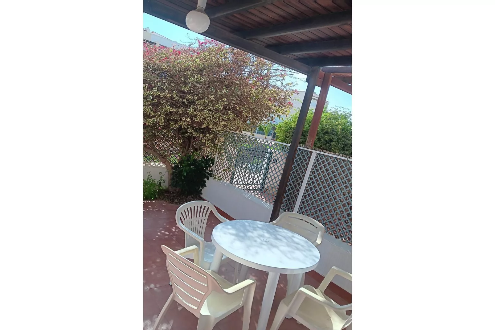 CT 384 AL - Faro's Vera Playa - Naturaworld Apartment-Terrasbalkon