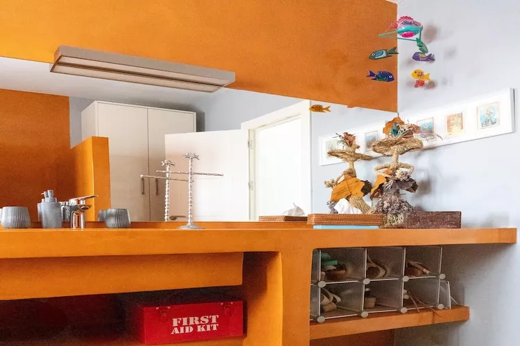 CT 385 AL - Faro's Soulrise Villa - Mojacar - Pool & Artistic Flair close to the Beach-Keuken