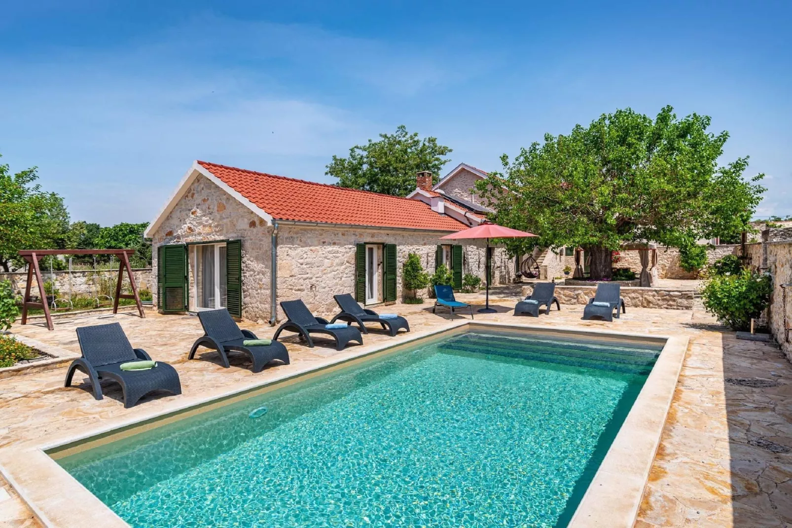 Authentic Villa Zvonko-Zwembad