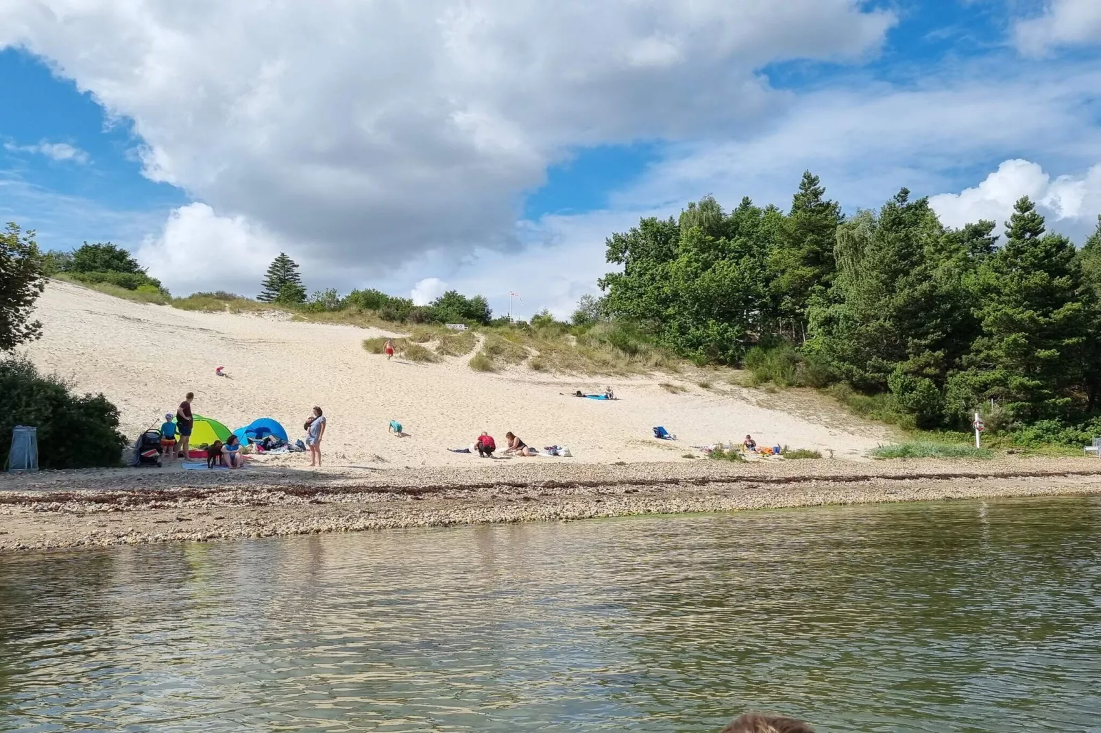 Kustsereniteit bij Hvidbjerg-By Traum-Waterzicht