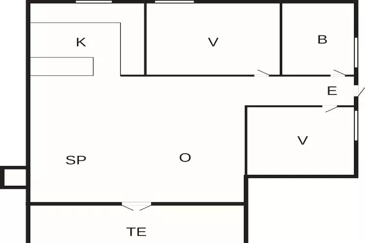 6 persoons vakantie huis in Harboøre-By Traum-Plattegrond
