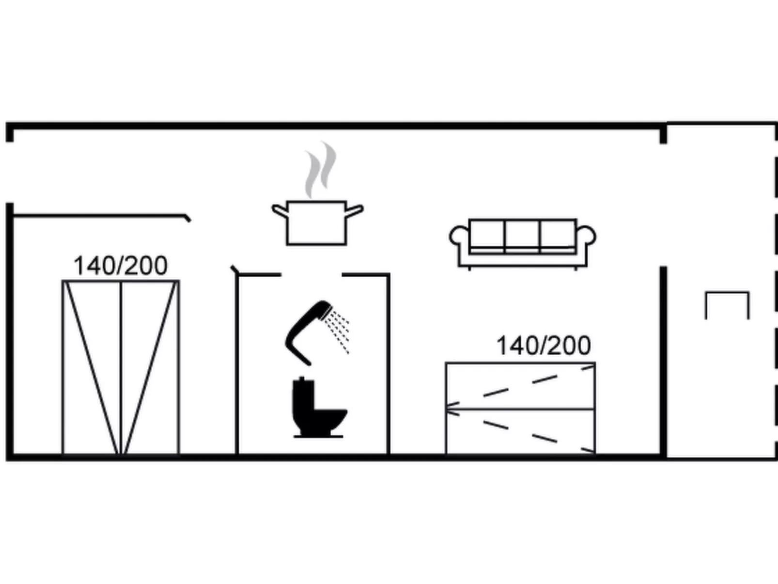 "Halina" - 100m from the sea-Binnen
