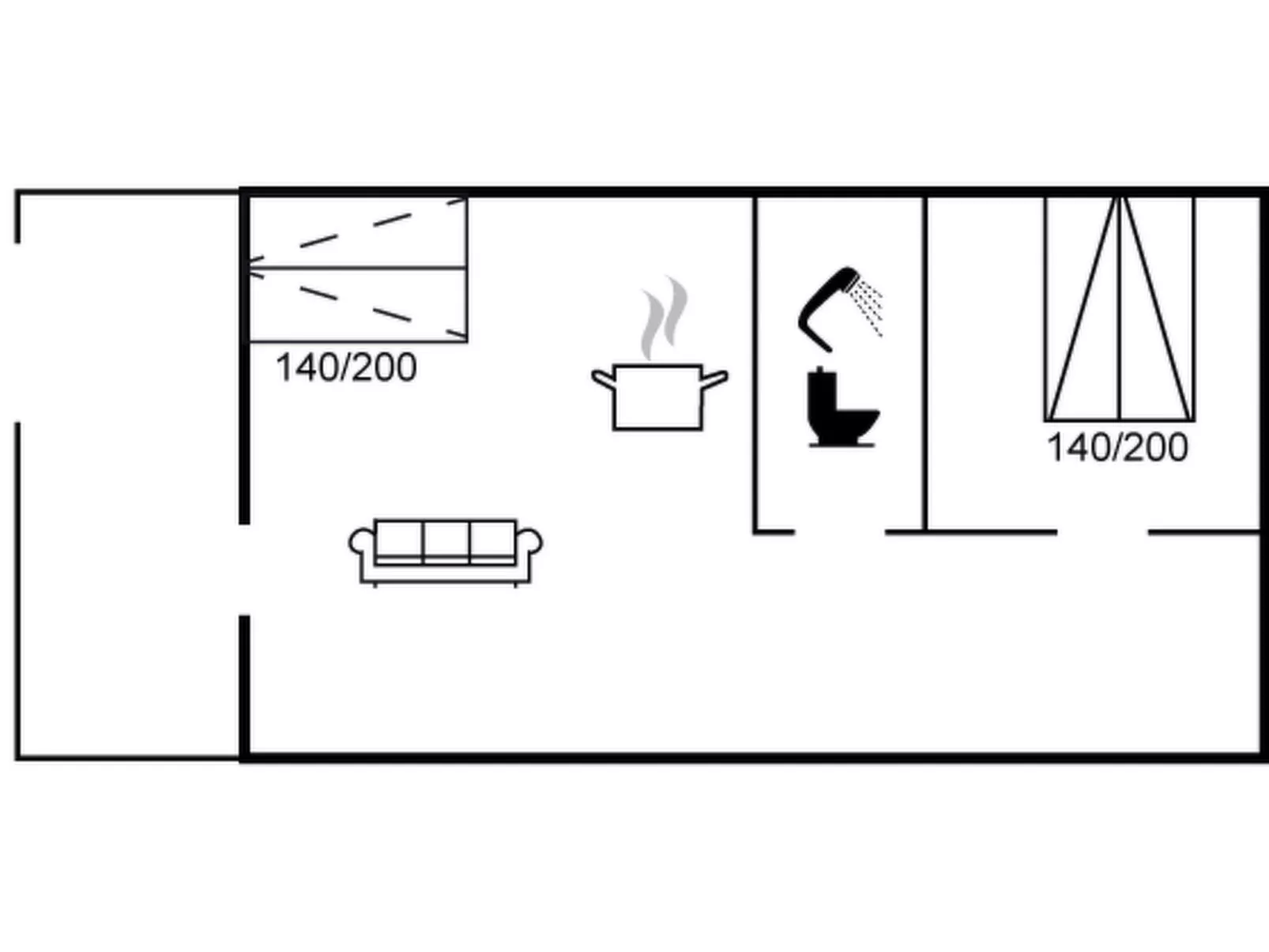 "Elevus" - 10m from the sea-Binnen